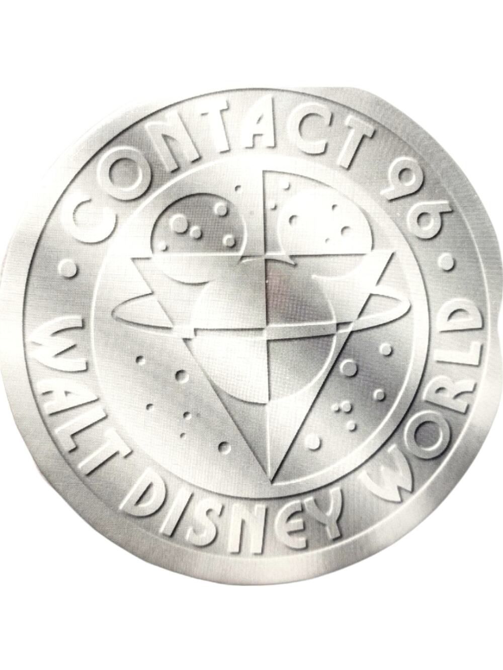 Rare Walt Disney World Contact '96 Button!